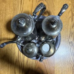 Silver Teapot Set