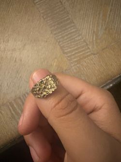 10k nugget ring