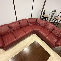 Leather Sectional Sofa