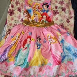 Disney princess Birthday Dress Size 4/5