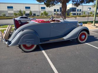 1934 Chevy convertible rumble seat original car