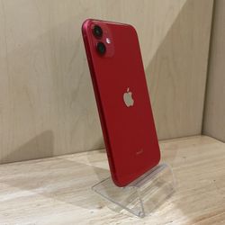Apple I Phone 11 64GB Red Factory Unlocked Like New