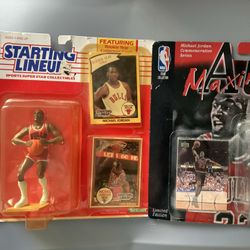 Michael Jordan Starting Lineup Rookie Plus Air Max Jordan