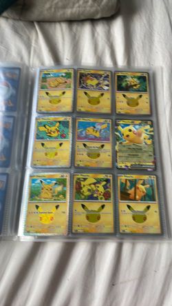 Pokemon 30th Celebration pikachu collection (9 cards!)