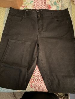 Lane Bryant Genius Fit Black Jeans Sz 24