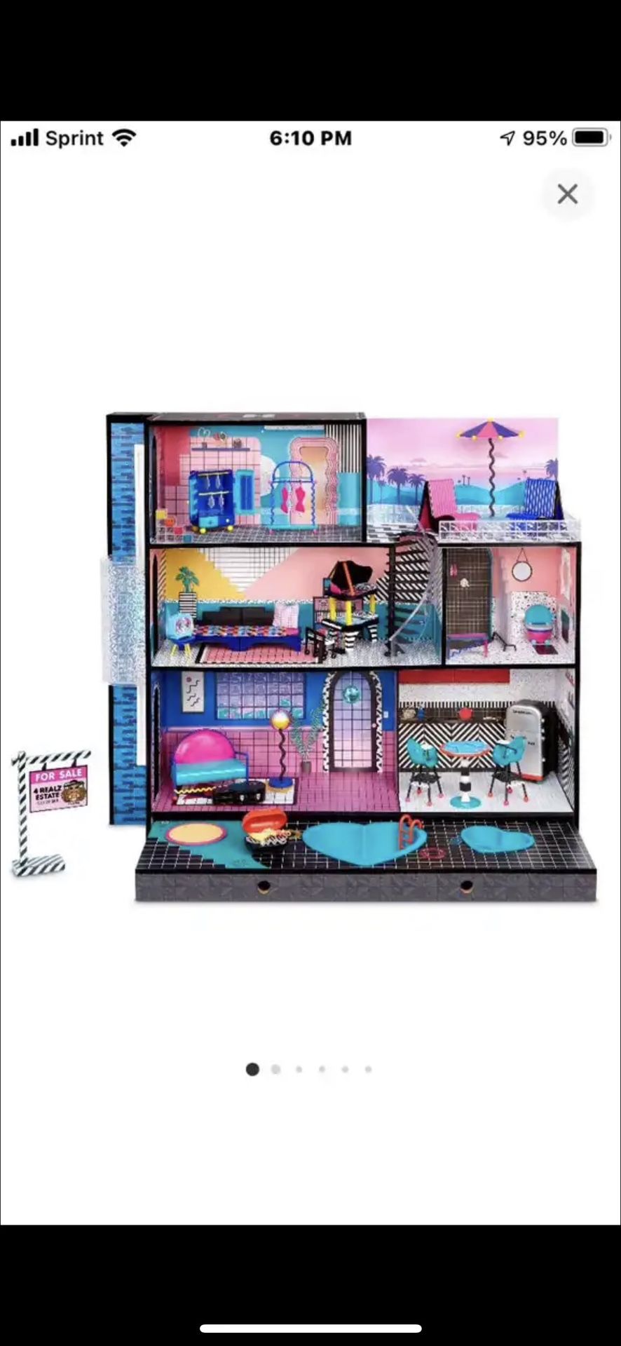 Lol Doll House + Furniture, Dolls, Pets Babies Accessories