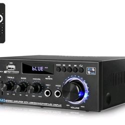 NEOHIPO AK45 Stereo Audio Amplifier 300W Home 2 Channel Wireless Bluetooth 5.0