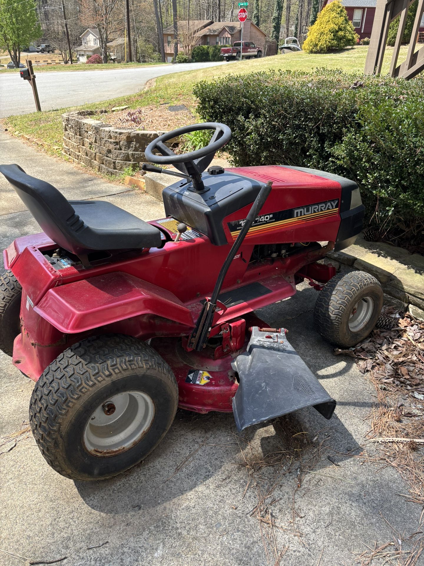 Murray Riding Mower Murray Riding Lawn Mower for Sale in Marietta, GA - OfferUp
