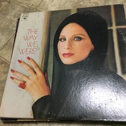 Barbara Streisand: The Way We Were, Columbia LP Vinyl Record Album Vintage 1974