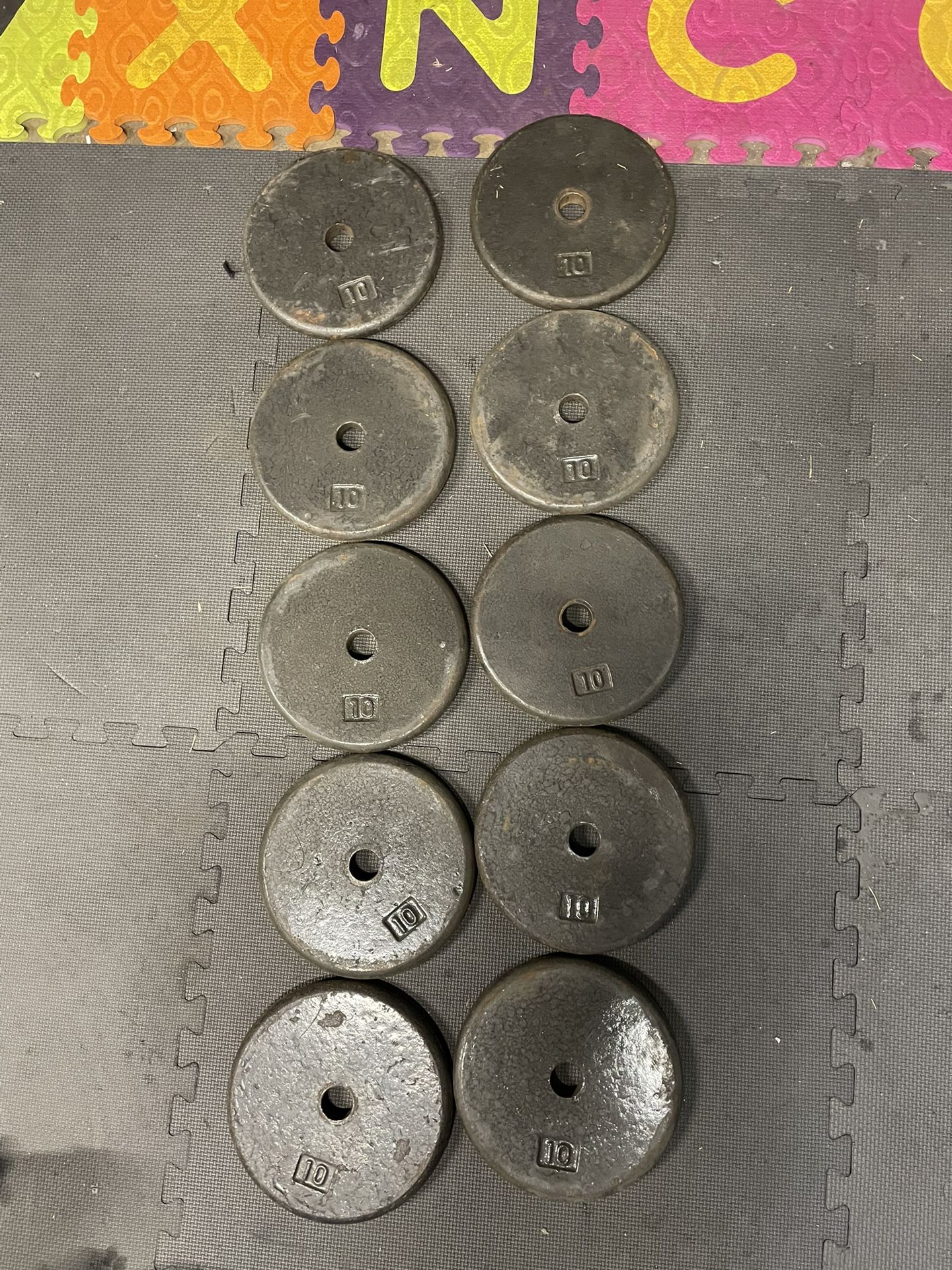 Weight Plates. 65 Dollars