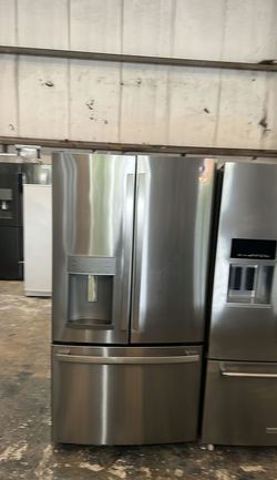 GE French Door Fridge Stainless Steel Ice Maker