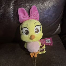 Disney Cuckoo Loca Stuffed Animal Bird Plush Minnie Mouse Bow-Toons 9" Rare