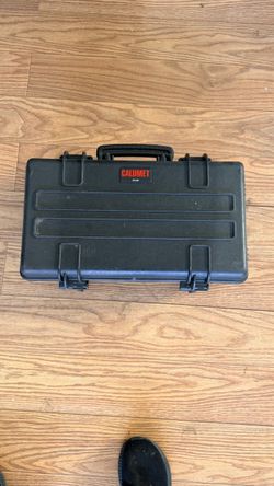 Calumet WT1469 Watertight Hard Case with Padded Dividers (Pelican Style)
