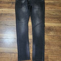 Armani Black Jeans Size 32x34