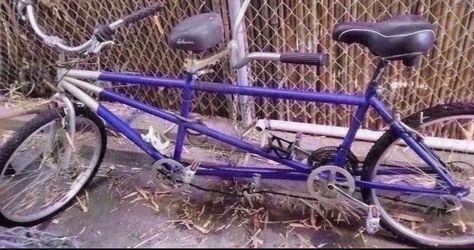 Tandem 2 person bike