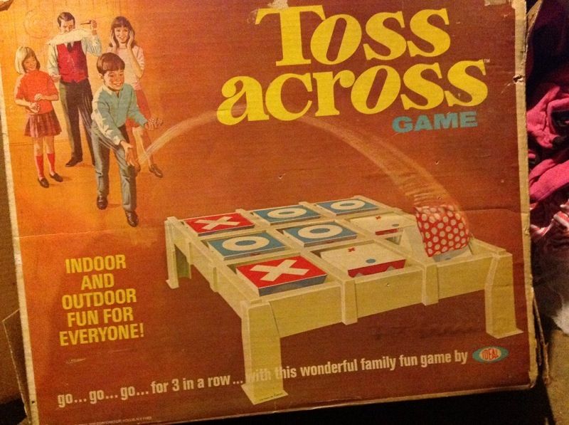 Vintage ideal toss across