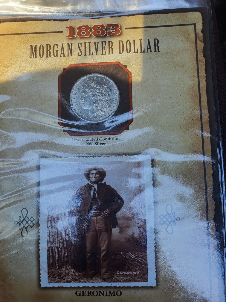 Uncirculated Morgan Silver Dollars