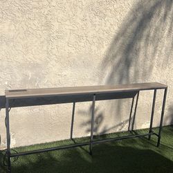 Back couch stand w electric inlet / charging ports