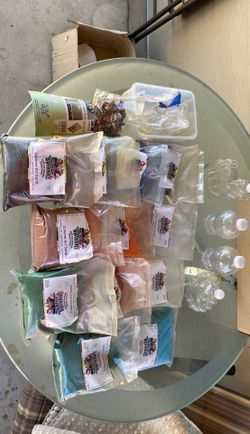 Color splash for kids 12 bags of color sand