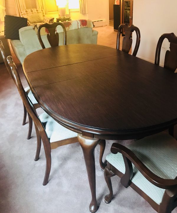 Made In America Solid Cherry Wood Dining Room Set For Made In America Solid Cherry Wood Dining Room Set For Chicago Il Offerup
