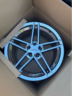 Genuine Corvette Z06 Chrome Rims
