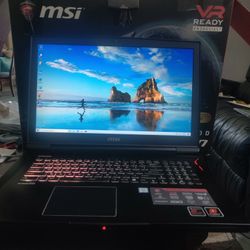 MSI Gaming GT73VR 6RE Titan 17.3" Full HD 120hz, Intel i7-6820HK@2.70,32gb Ram, Nvidia GeForce GTX 1070 8gb Graphics,500gb SSD + 750gb HDD. Comes with