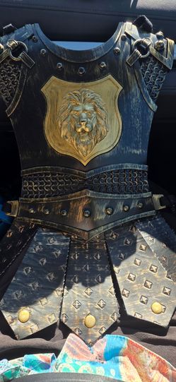 Knight Armor and Helmet Costume (kids size)