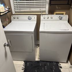 GE Washer And  Dryer 