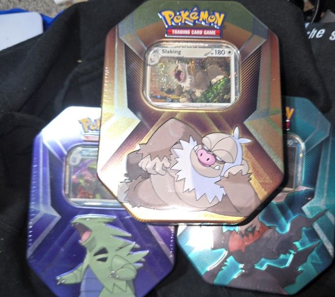 3 x Triple Whammy Collector Sealed Tins 