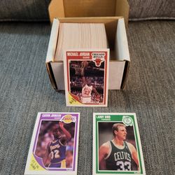 1989 Fleer Basketball Card Complete Set 1-132 HIGH GRADE MINT CONDITION Michael Jordan HOF