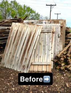 Repurposed Cedar Panels MUST GO TODAY