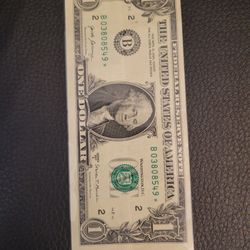 Low serial number with star note