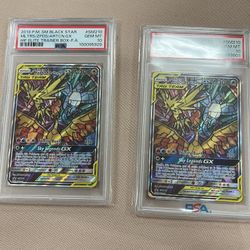 Hidden Fates Tag Team PSA 10 Glass Birds