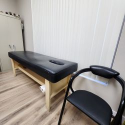 Treatment Table, Black, 29" By 79", Used