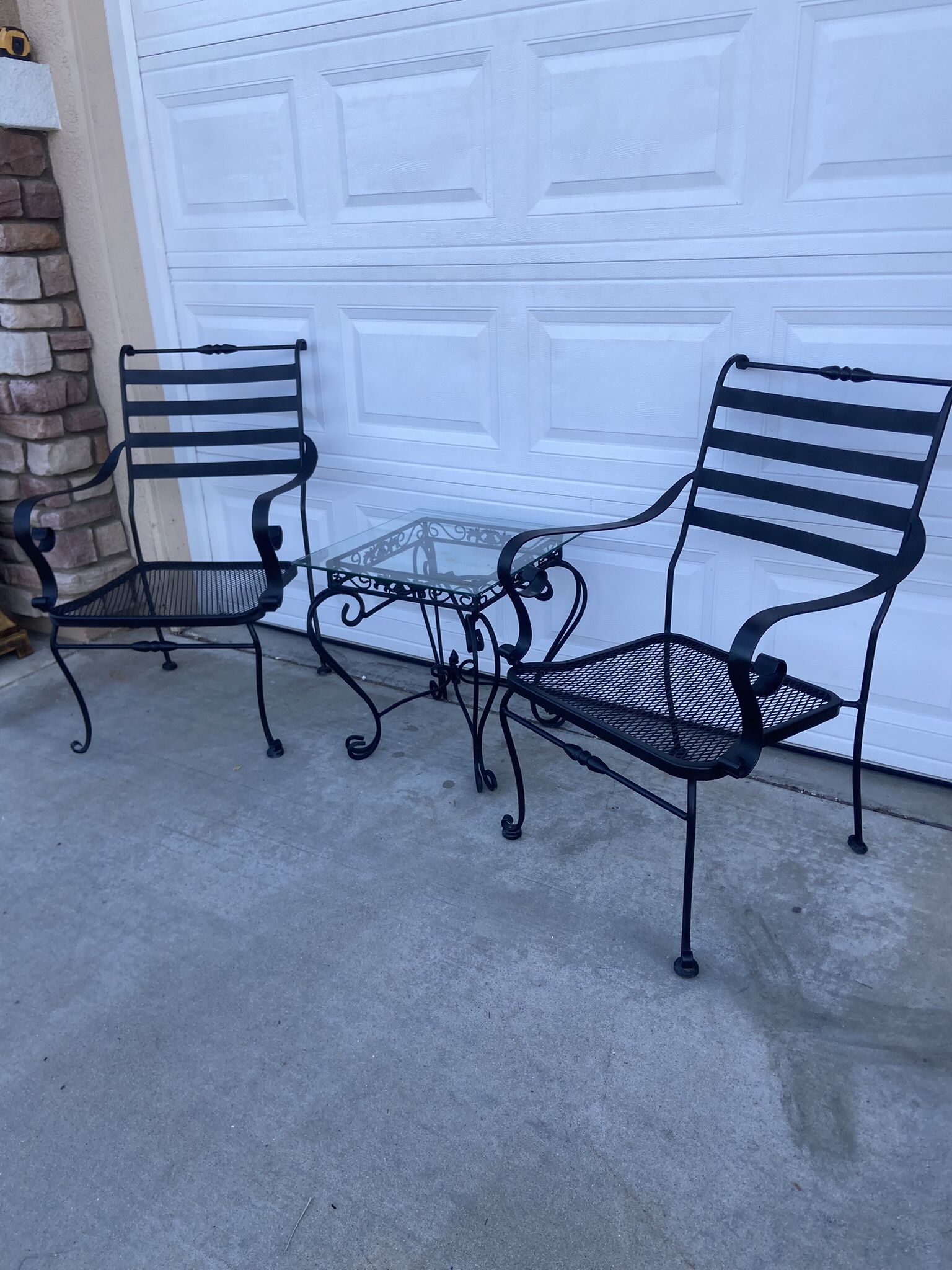 Patio Iron Set