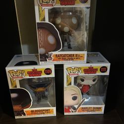 The Suicide Squad Funko Pops 