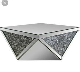 Acme Diamond Mirror Table 
