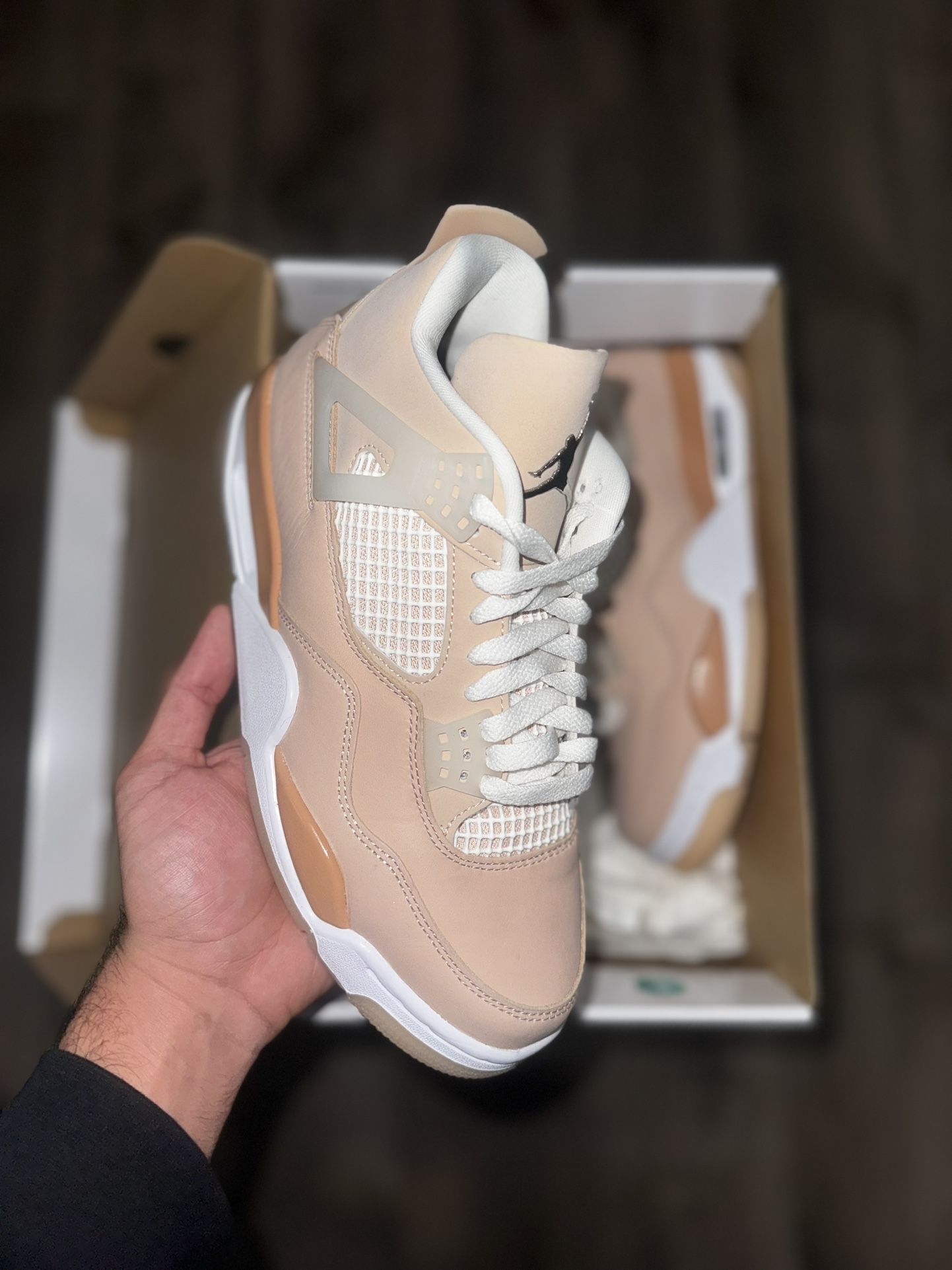 Jordan 4 Shimmer Size 7.5 Men / 9 Women