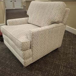 Arm Chair With Ottoman $100