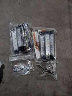 LED white lights 8 PCs total