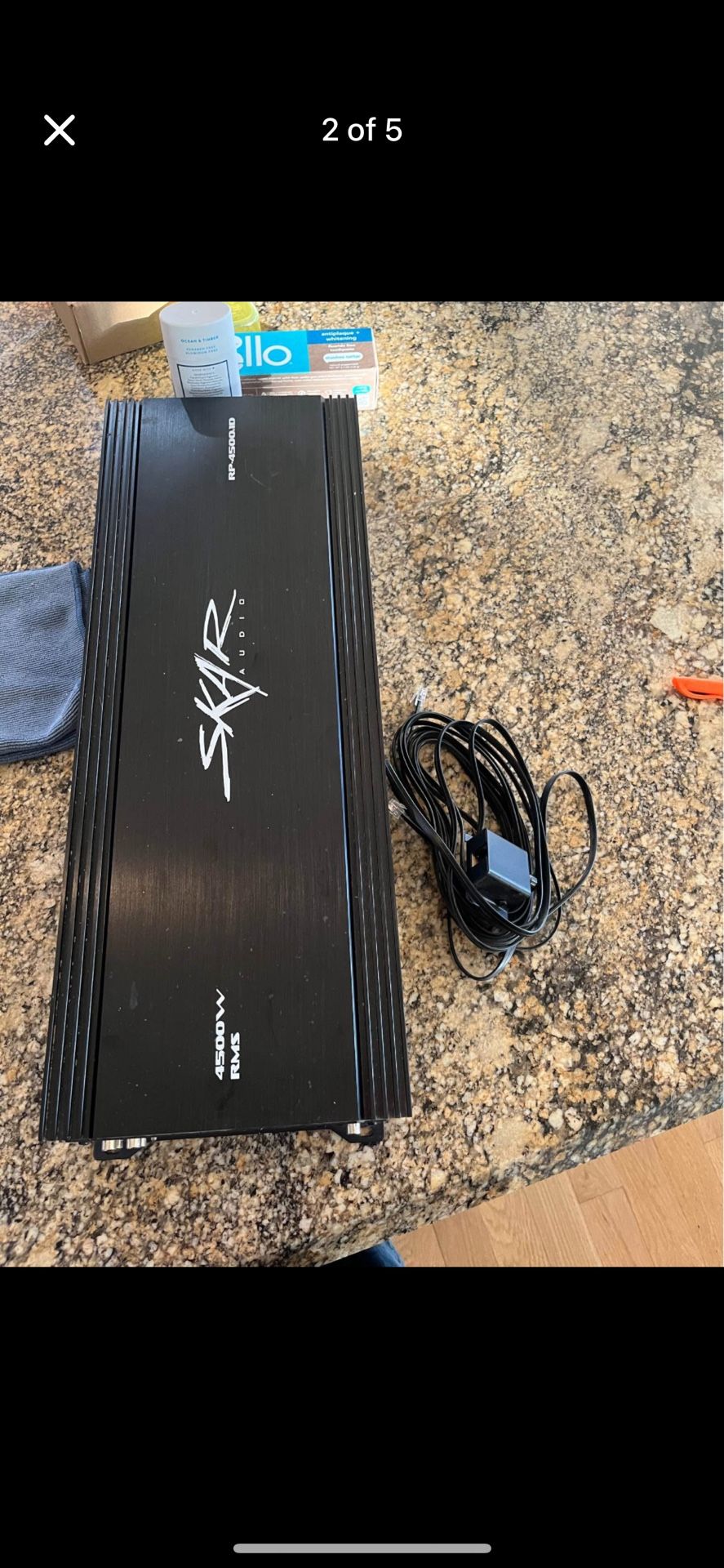 4500 Rms Skar Amp