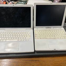 2 Old Apple Laptops 