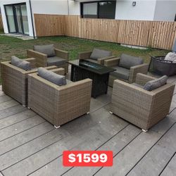 New inbox patio set (we finance and deliver)($54 down, (90 day no interest no credit check payment plan)