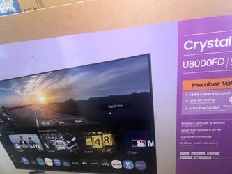 Samsung Crystal UHD 58" 4K Smart TV