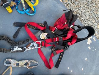 Looks like climbing gear for two people