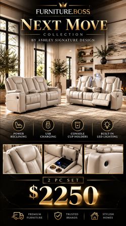 2pc Sofa Set by Ashley Furniture