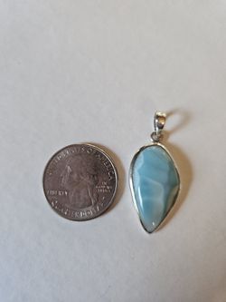 Larimar Pendant 