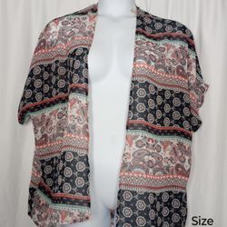 Joe Boxer Sheer Cardigan Size (L) $5
