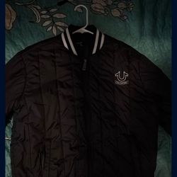 True Religion Bomber Jacket Size M