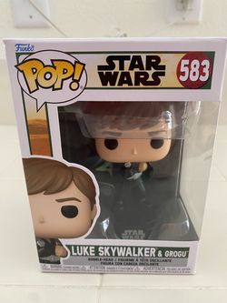 Funko Pop Star Wars Luke Skywalker & Grogu #583